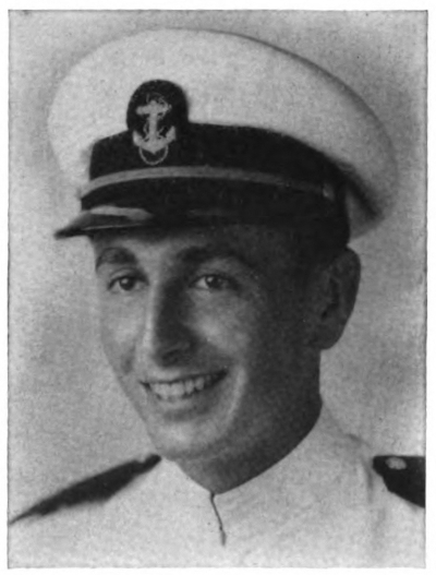 Formal picture of a young man in a uniform